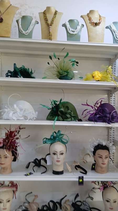 Handcrafted headwear display